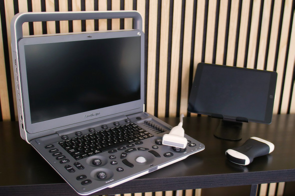 Mobile Ultraschallgeräte: Laptop- und Handheld-Sonographiegerät