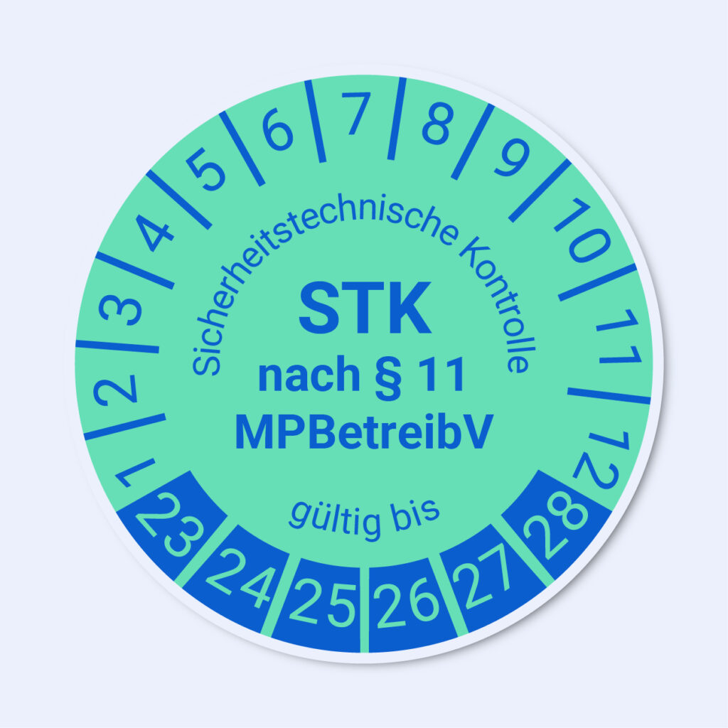 STK-Prüfplakette