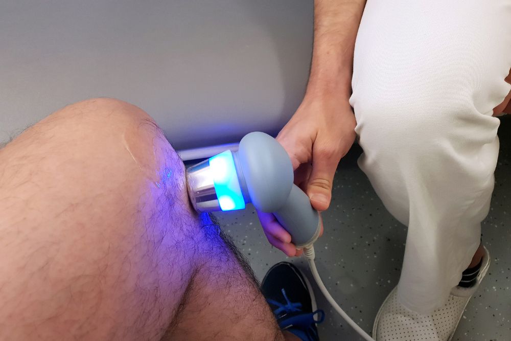 Ultraschalltherapie Knie