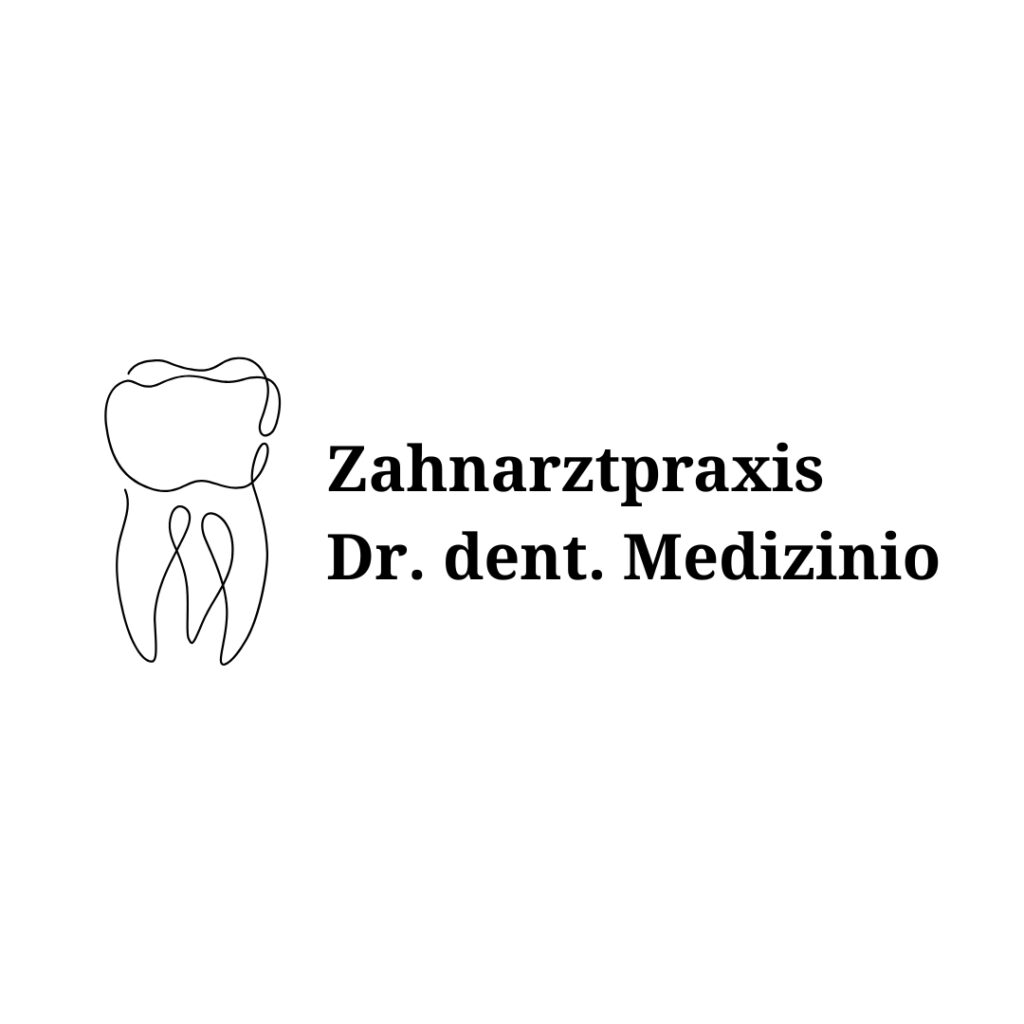 Zahnarzt Logo typografieorientiert