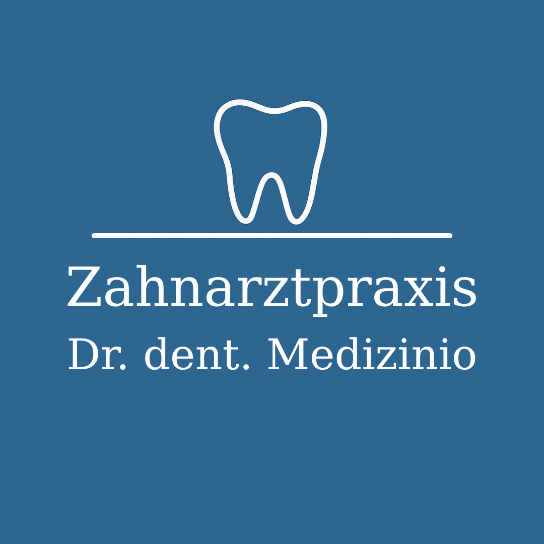 Zahnarzt Logo typografieorientiert